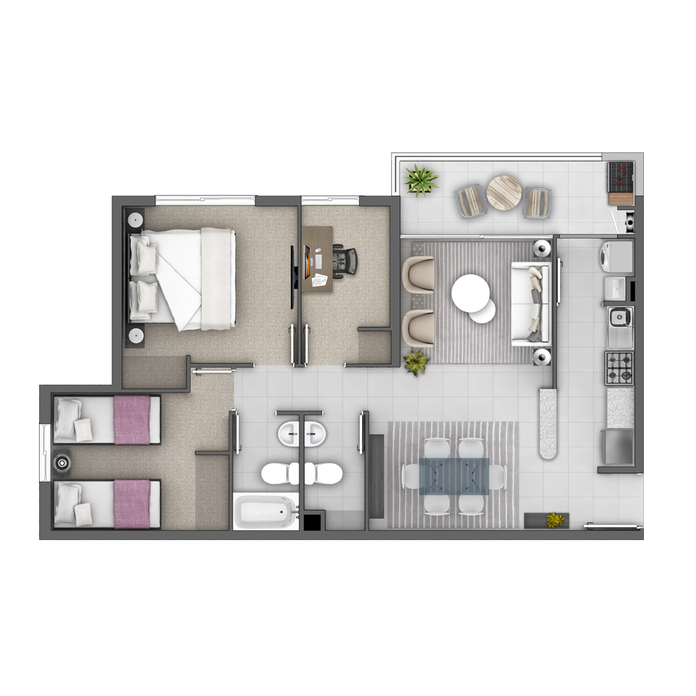 Planta Modelo C San Orlando de Los Andes